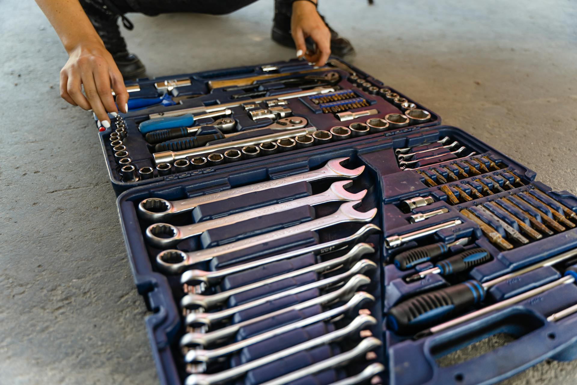Photo d'une boite à outils